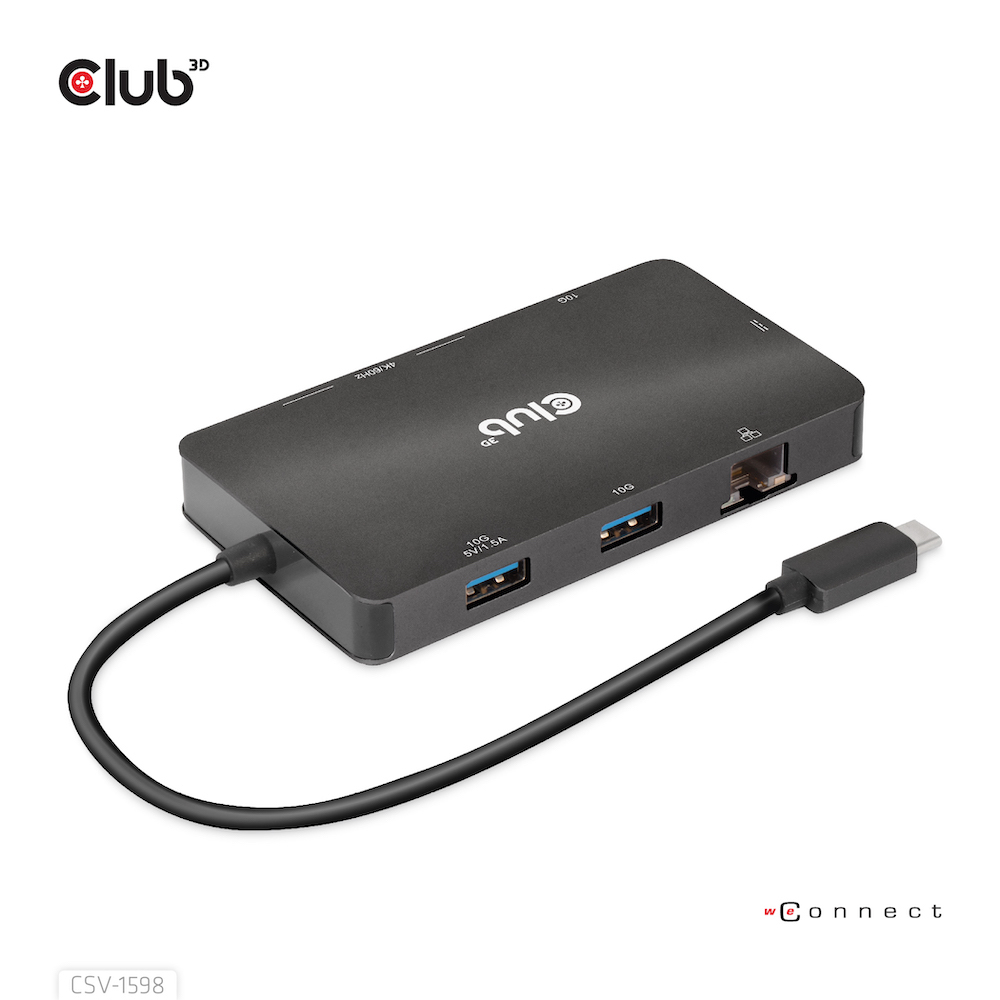EU Product - Dockingstation - Usb Typ C Dual DisplayPort*schwarz* thumbnail