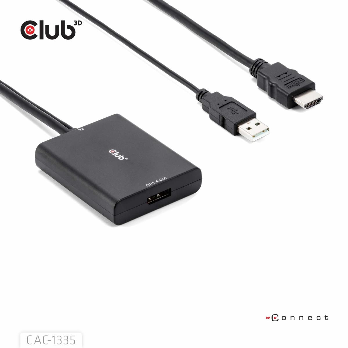 EU Product - Adapter Hdmi> DisplayPort** 4K120Hz aktiv - Adapter - Digital thumbnail