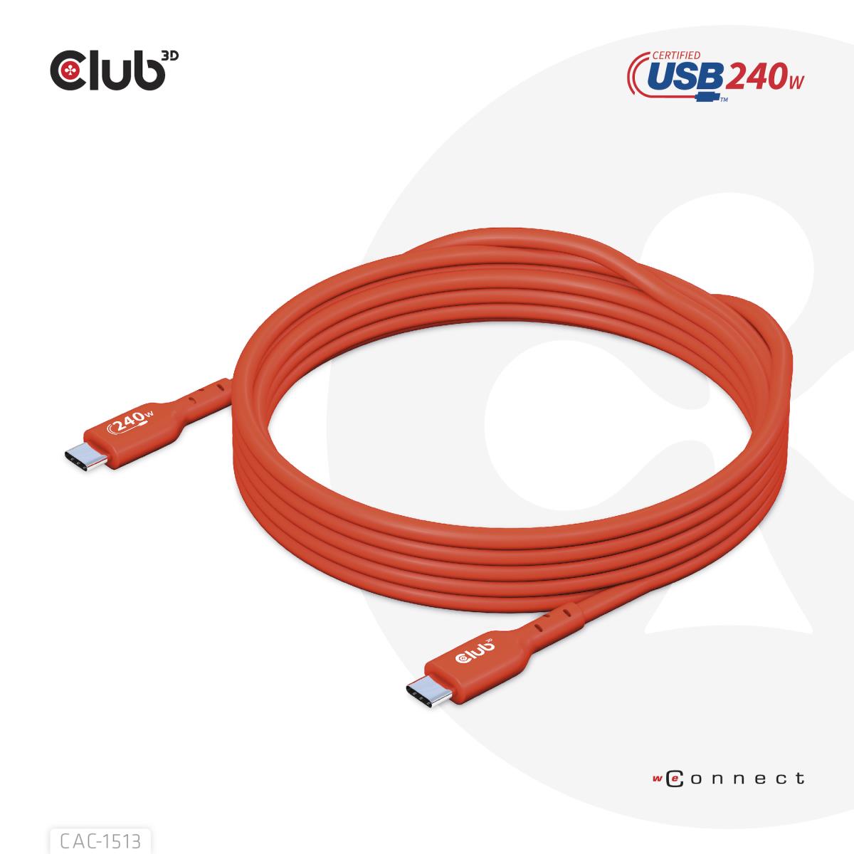 EU Product - Kabel Usb 2 Typ C PD 240W 480Mb - Cable - Digital thumbnail