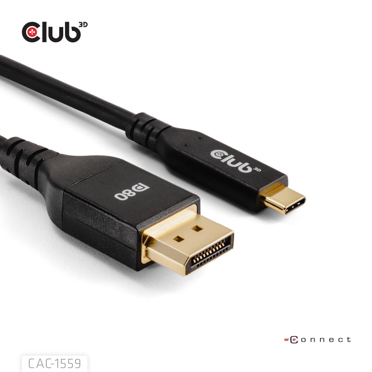 EU Product - Kabel USB Typ C St> DisplayPort 2.1 - Cable - Digital thumbnail