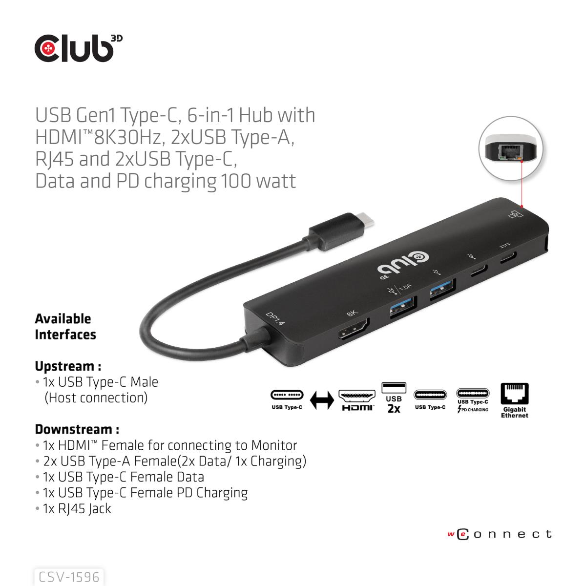 EU Product - Dockingstation - Usb-C 3.1 Gen 1 - Hdmi thumbnail