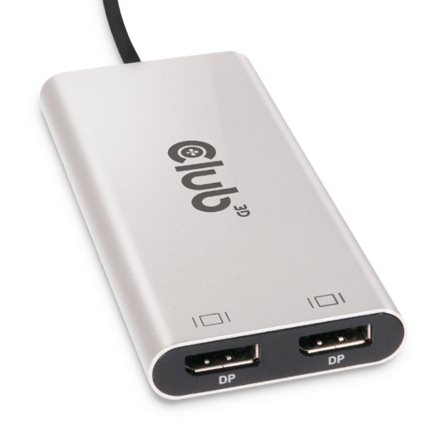 EU Product - Thunderbolt 3 auf Dual DisplayPort 4K60Hz Adapter - Adapter - Digital/Display/Video thumbnail
