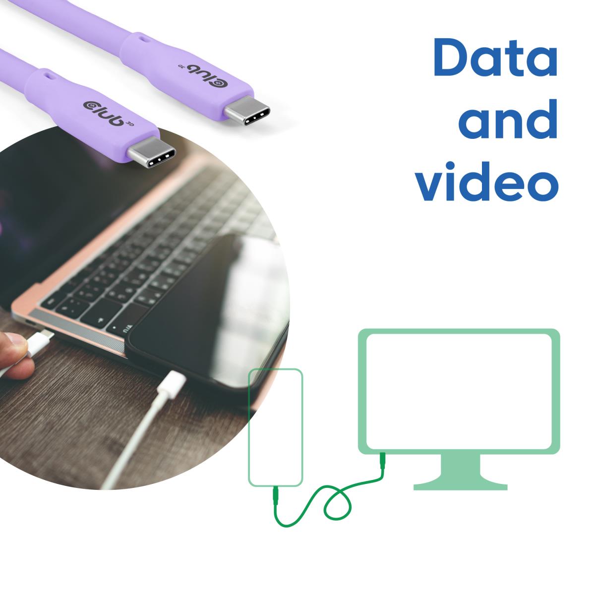 EU Product - Kabel Usb 4.0 C St>* - Cable - Digital thumbnail