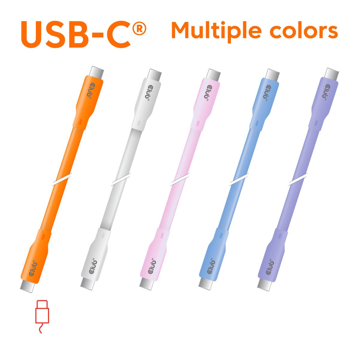 EU Product - Usb C Kabel orange - Cable - Digital thumbnail