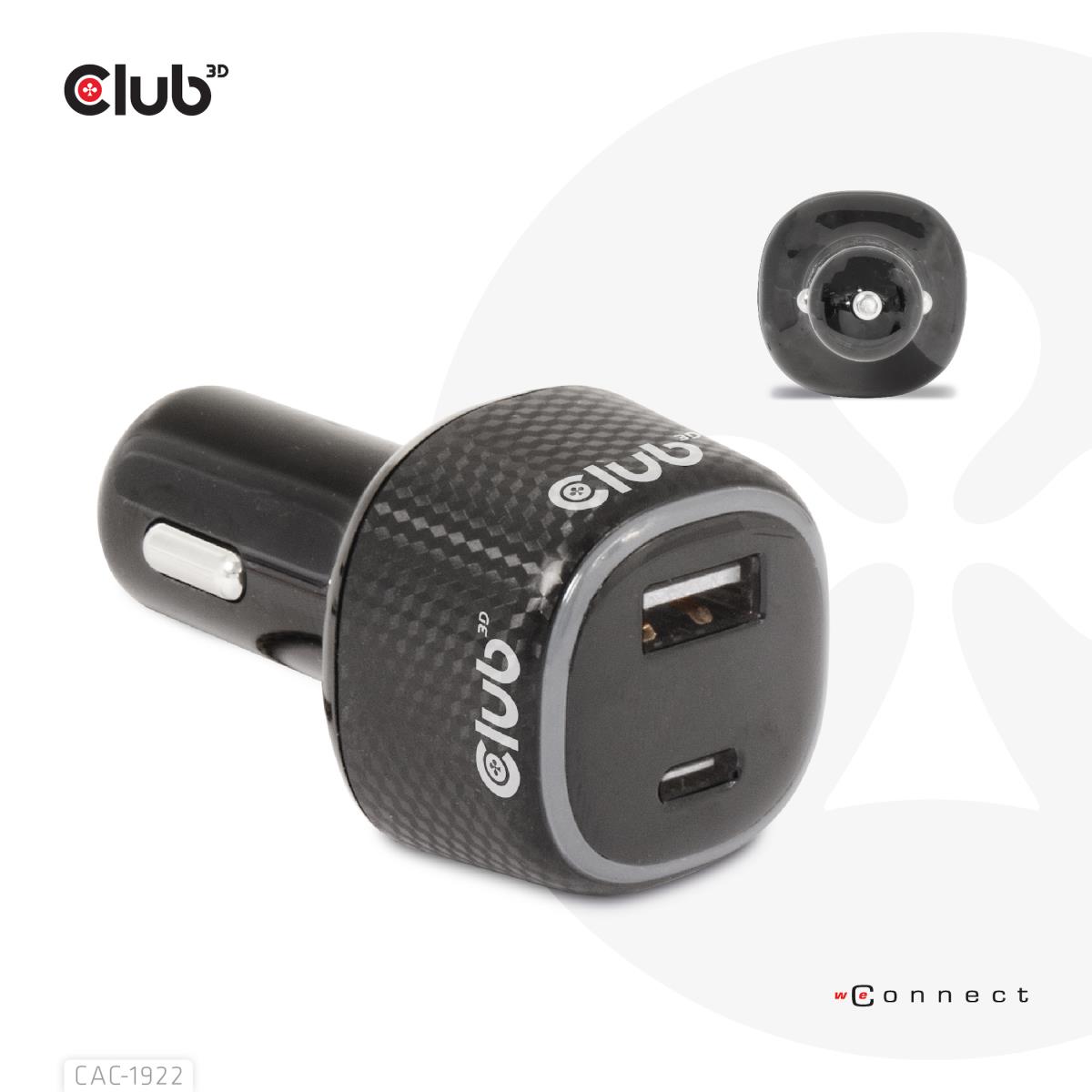 EU Product - USB KFZ-Ladegert 1xUSB C A 63W 12/24V retail - Cable - Digital thumbnail