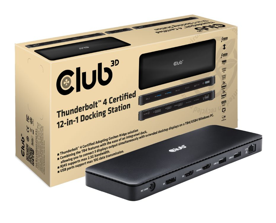 EU Product - Thunderbolt 4 12-in-1 Dock thumbnail