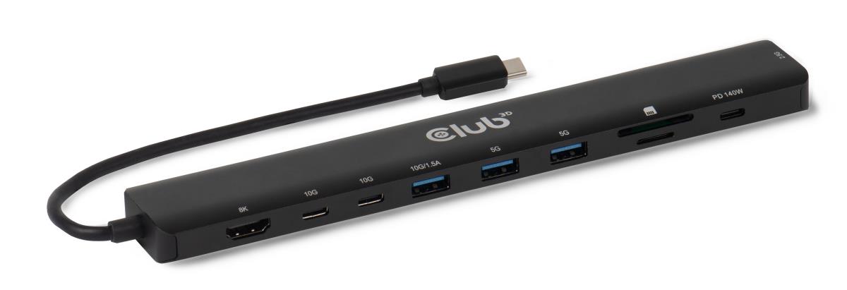 EU Product - 10-1 Portable Dock Usb Type-C 10Gbps to Hdmi 8K30H thumbnail