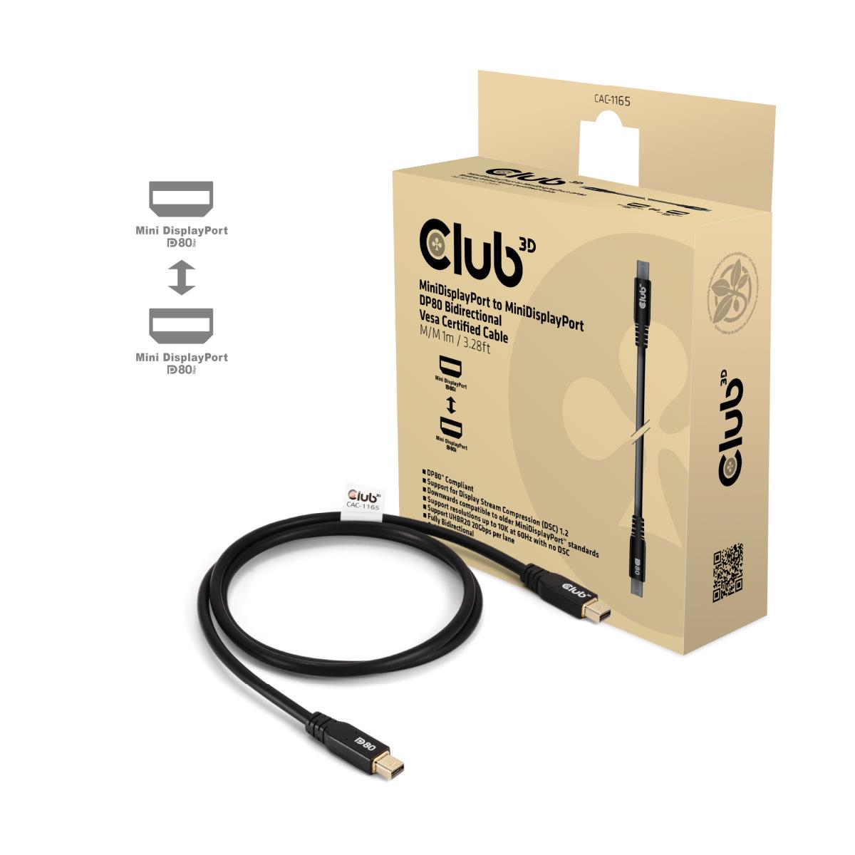 EU Product - DisplayPort-Kabel - Mini DisplayPort m zu - Cable - Digital/Display/Video thumbnail