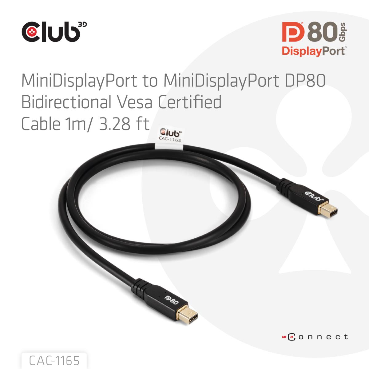 EU Product - DisplayPort-Kabel - Mini DisplayPort m zu - Cable - Digital/Display/Video thumbnail