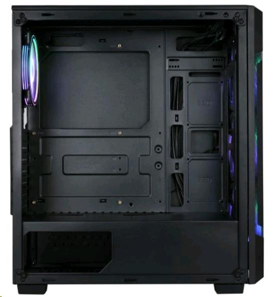 Crossfire Gaming Case W/ Glass Window, ATX, 4 ArGB Fans (3 Front, 1 Back), LED Button, Psu thumbnail