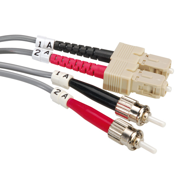 | Fibre Optic Jumper Cable 50/125?m ST/SC | OM2 | Grey | 3 m - 21.15.9803 thumbnail