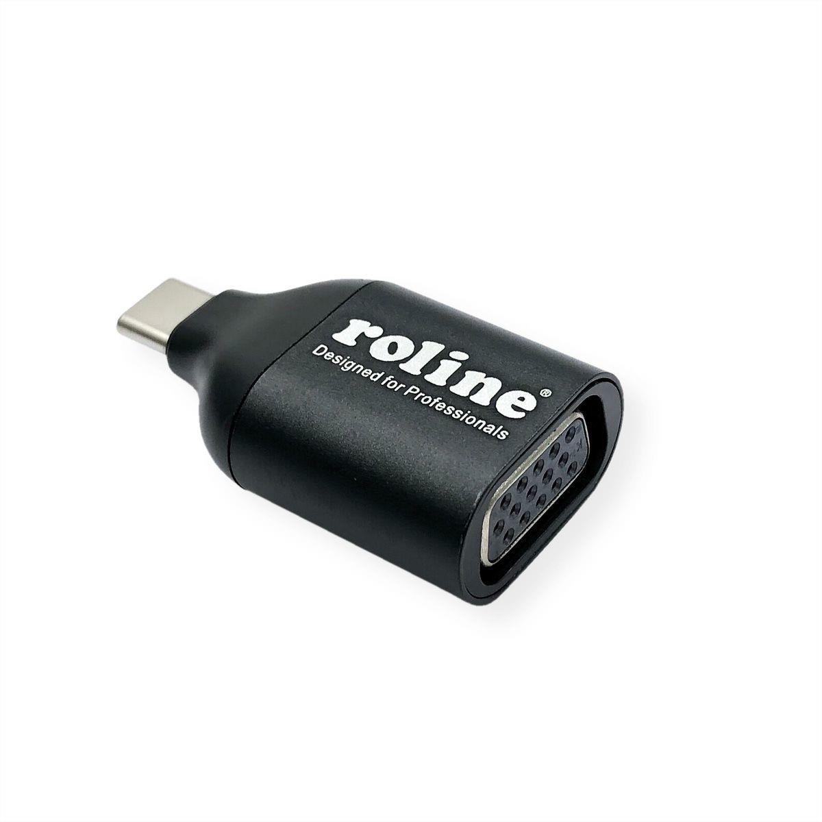 EU Product - ROLINE 12.03.3228 USB graphics adapter 1920 x 1080 pixels Black thumbnail