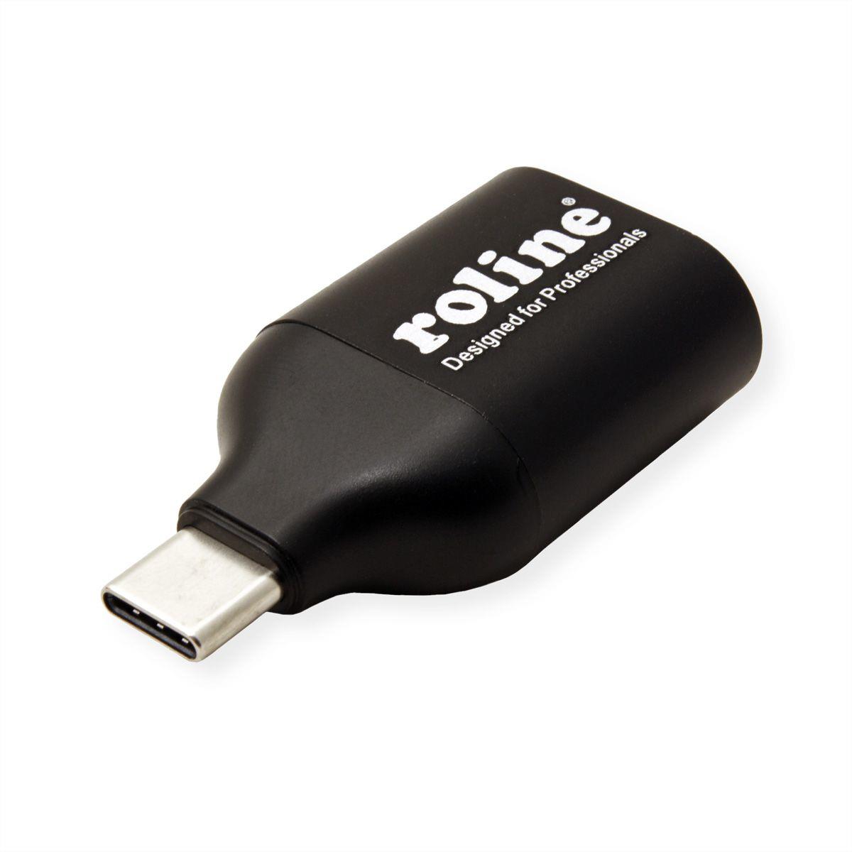 EU Product - ROLINE 12.03.3228 USB graphics adapter 1920 x 1080 pixels Black thumbnail