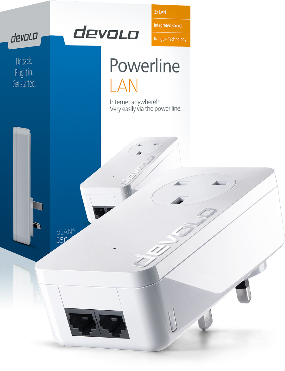Dlan 550 Duo+ Powerline Fast Ethernet thumbnail