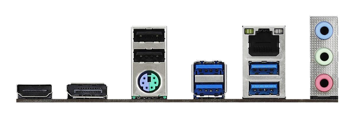 B550M Phantom Gaming 4 AMD AM4 Socket Motherboard, Micro-ATX, 4x DDR4 Slots, 2x M.2 Sockets, GbE LAN, 1x DisplayPort / 1x HDMI Port thumbnail