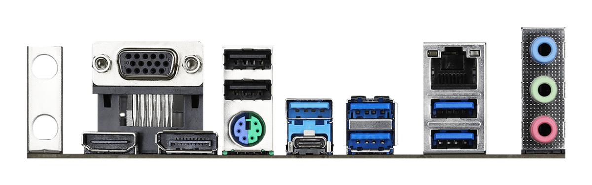 B550M Pro4 AMD AM4 Socket Motherboard, Micro-ATX, 4x DDR4 Slots, 2x M.2 Sockets, GbE LAN, 1x D-Sub / 1x DisplayPort / 1x HDMI Port thumbnail