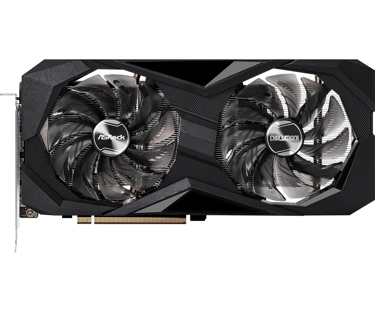AMD Radeon RX 7600 Challenger 8GB OC Graphics Card, 8GB GDDR6, 2048 Streams, 2695 MHz Boost Clock, Dual Fan, 3x DisplayPorts / 1x HDMI Port thumbnail
