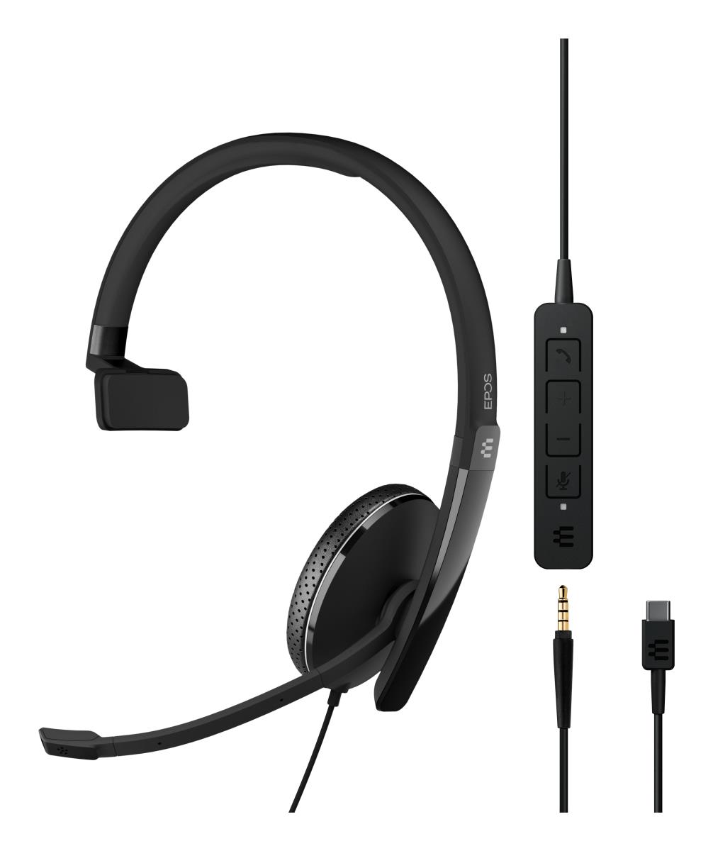 ADAPT 231 Bluetooth Mono Headset & USB-C Dongle thumbnail