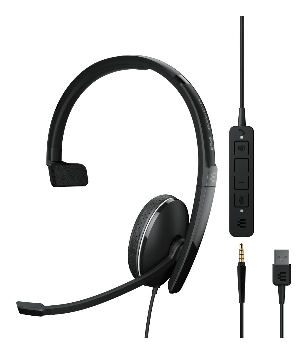 ADAPT 135T USB II Monaural TEAMS Headset (USB/3.5mm) thumbnail
