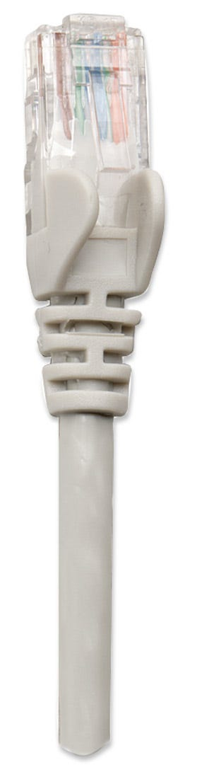 EU Product - Patchkabel RJ45 U/UTP Cat6 0.50m Hebelschutz grau thumbnail