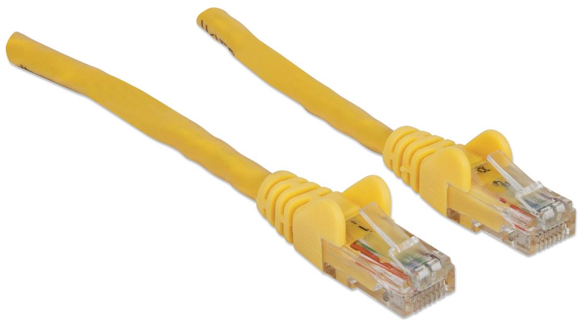EU Product - Patchkabel RJ45 U/UTP Cat6 0.50m Hebelschutz gelb thumbnail