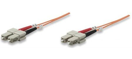 EU Product - LWL Anschlusskabel SC/SC 1m  Multimode OM1 orange thumbnail