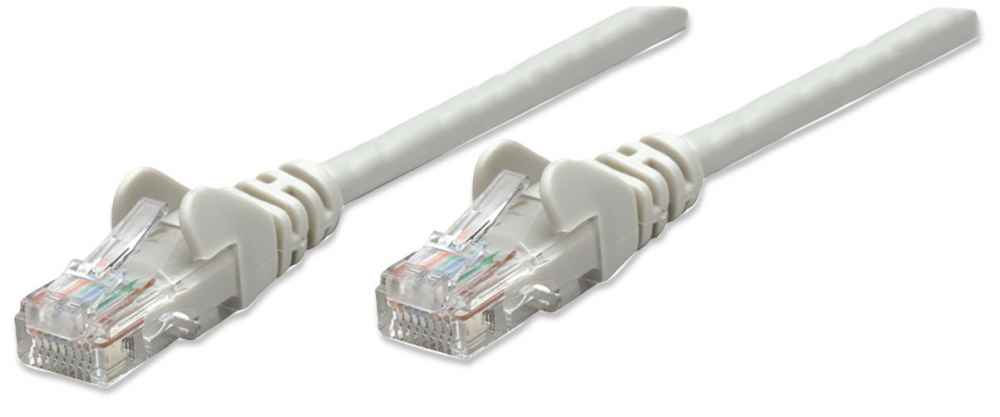 EU Product - Patchkabel RJ45 U/UTP Cat5e 7.5m Hebelschutz grau thumbnail