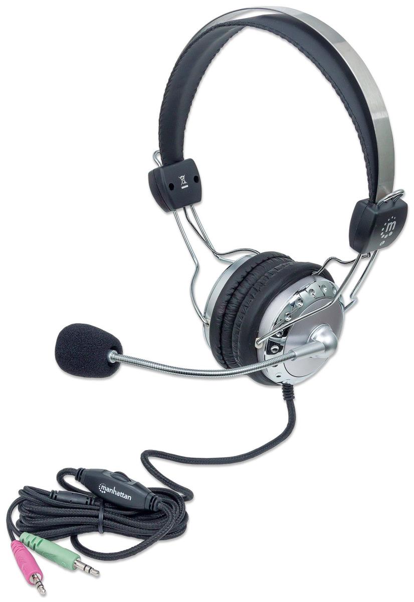 HEADSET STEREO 2X 3.5MM JACKS- thumbnail