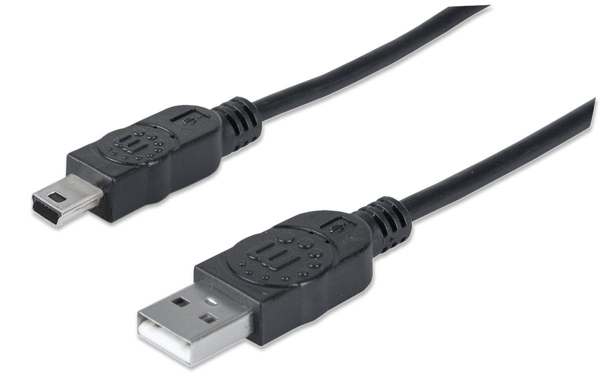 USB-A TO MINI-B CABLE 1.8M- thumbnail