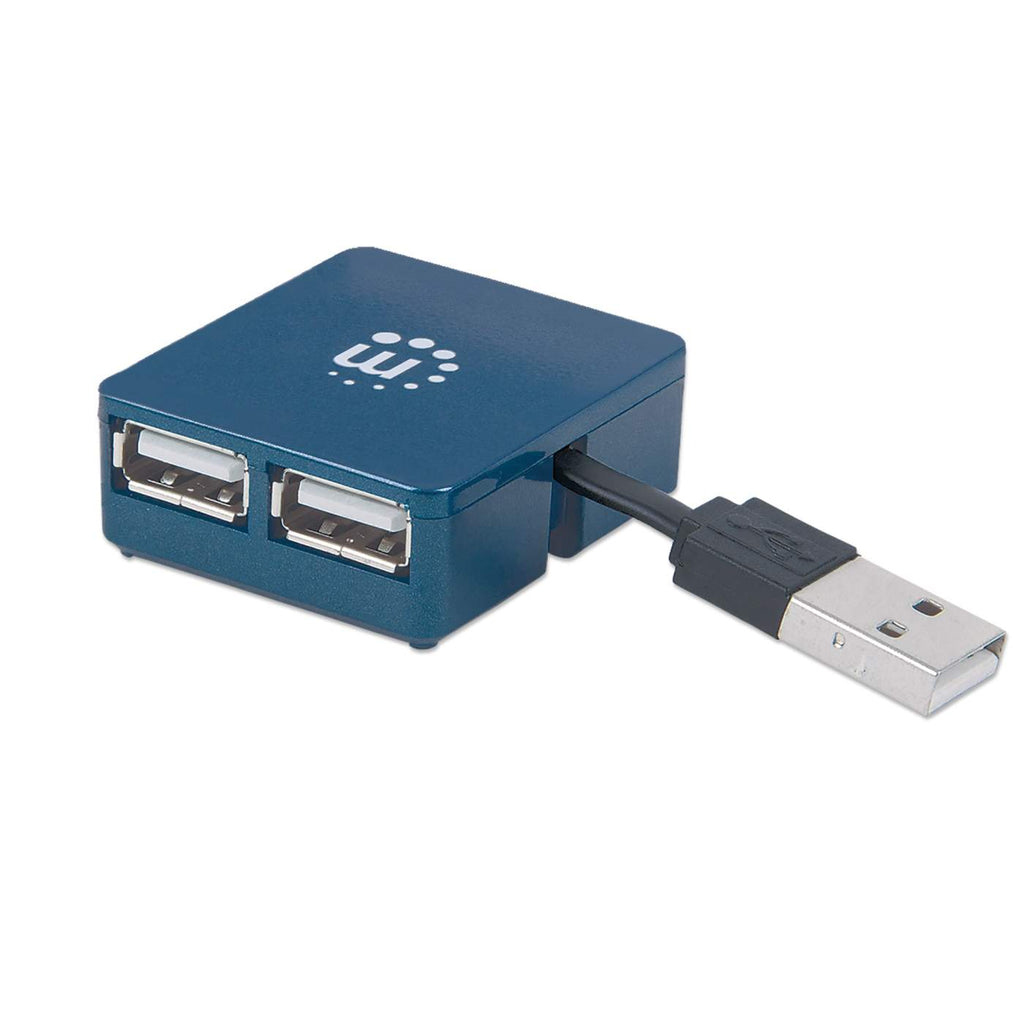 USB-A 4-PORT MICRO HUB USB 2.0- thumbnail
