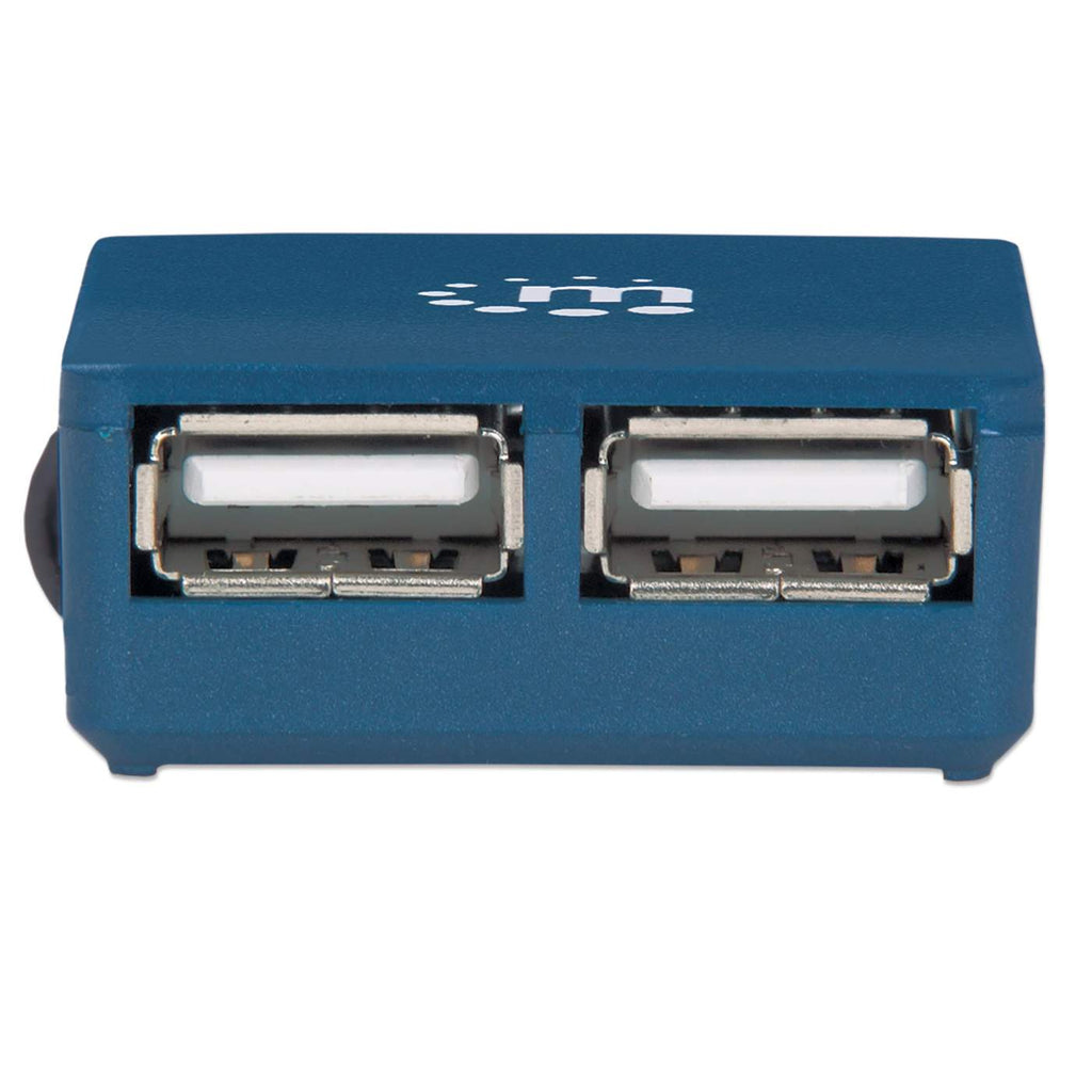 USB-A 4-PORT MICRO HUB USB 2.0- thumbnail