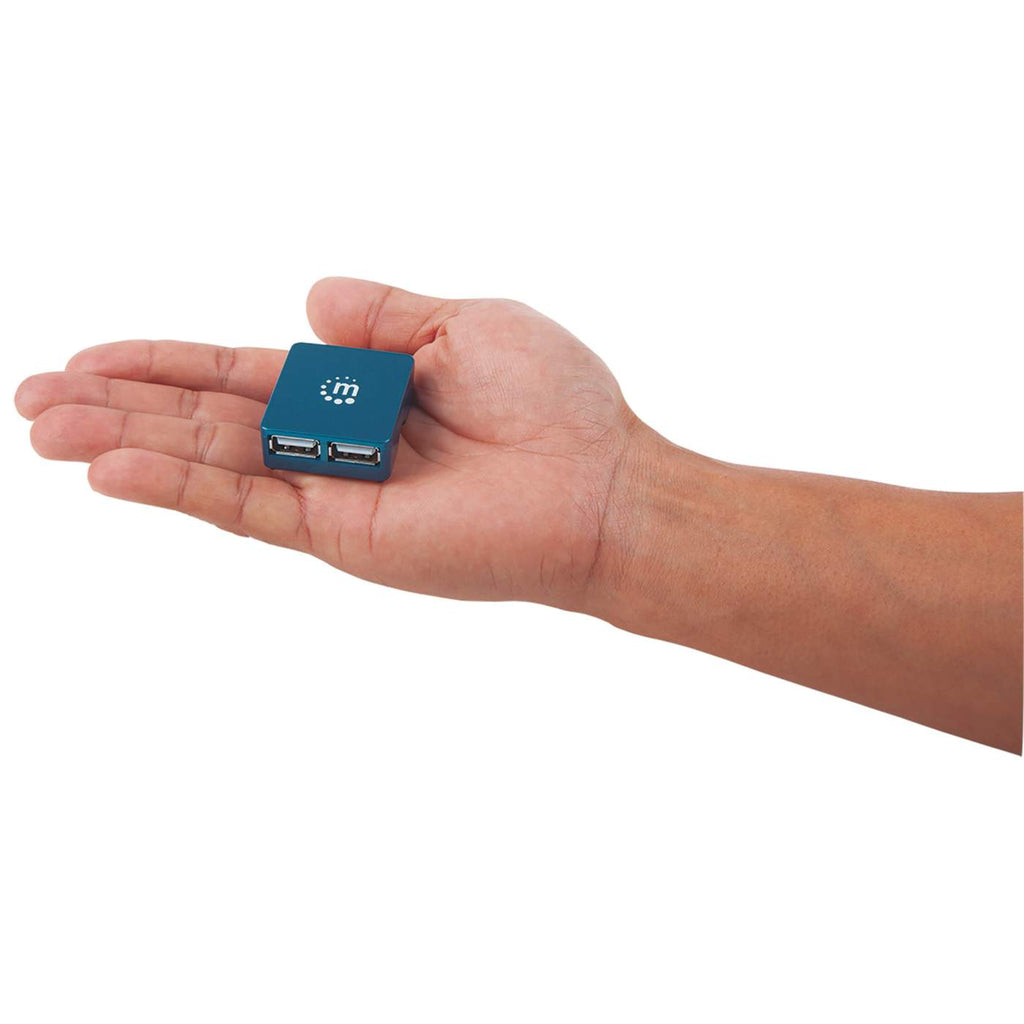 USB-A 4-PORT MICRO HUB USB 2.0- thumbnail