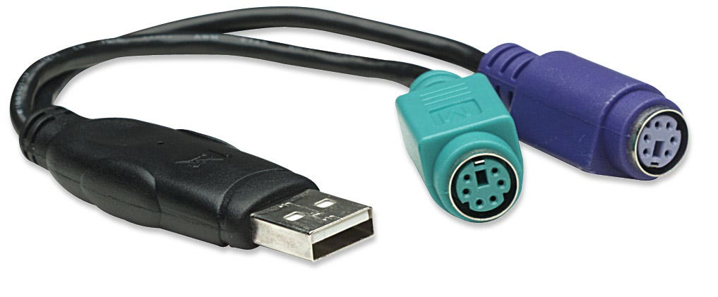 USB-A TO 2X PS/2 CONVERTER- thumbnail