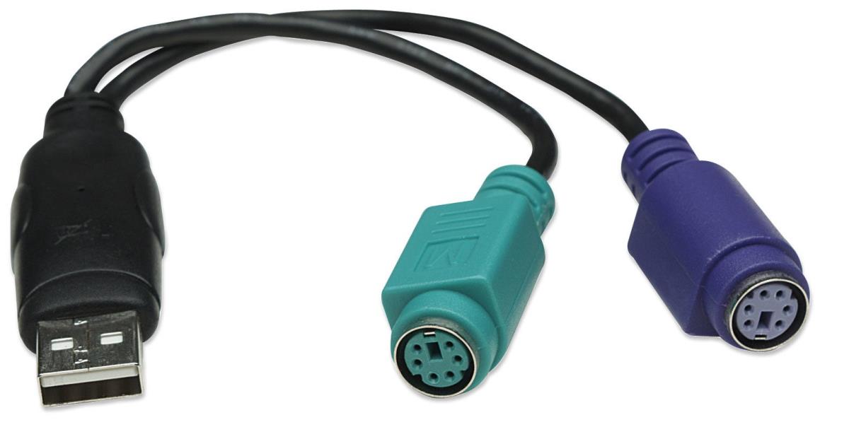 USB-A TO 2X PS/2 CONVERTER- thumbnail