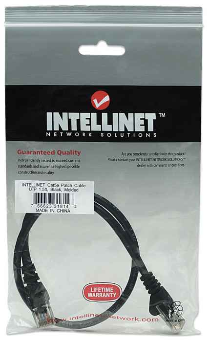 NETWORK CABLE CAT5E CCA 0.5M thumbnail