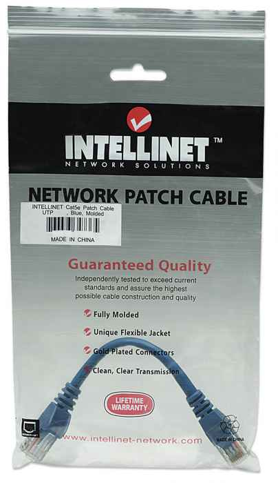 NETWORK CABLE CAT5E CCA 0.5M- thumbnail