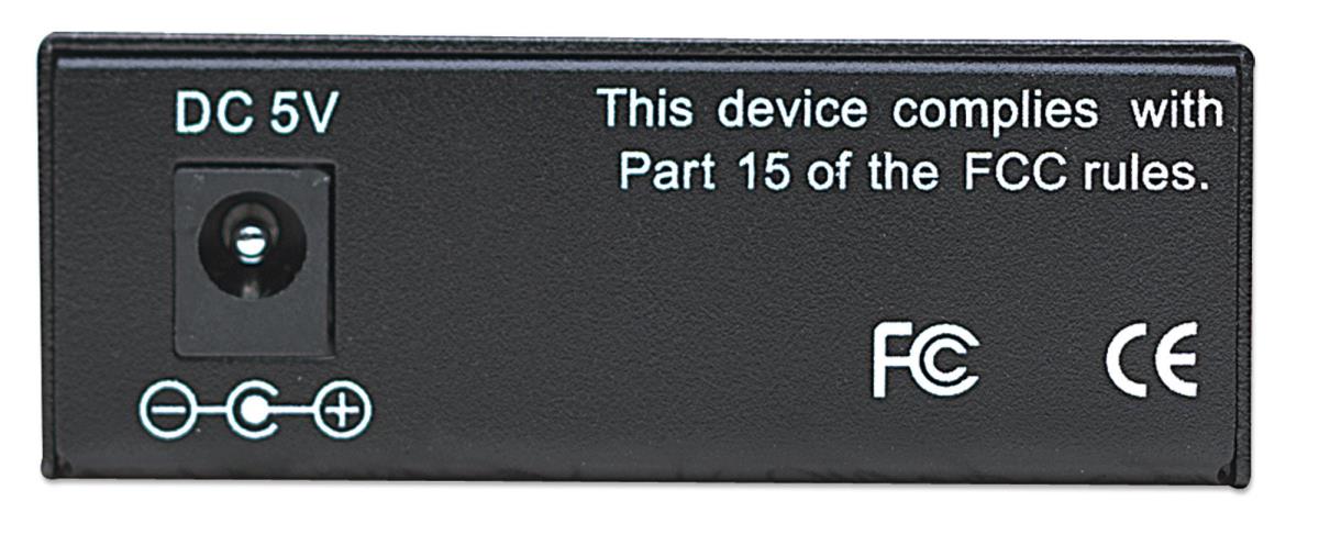 EU Product - Medienkonverter Fast Ethernet Multimode 2km   sw thumbnail