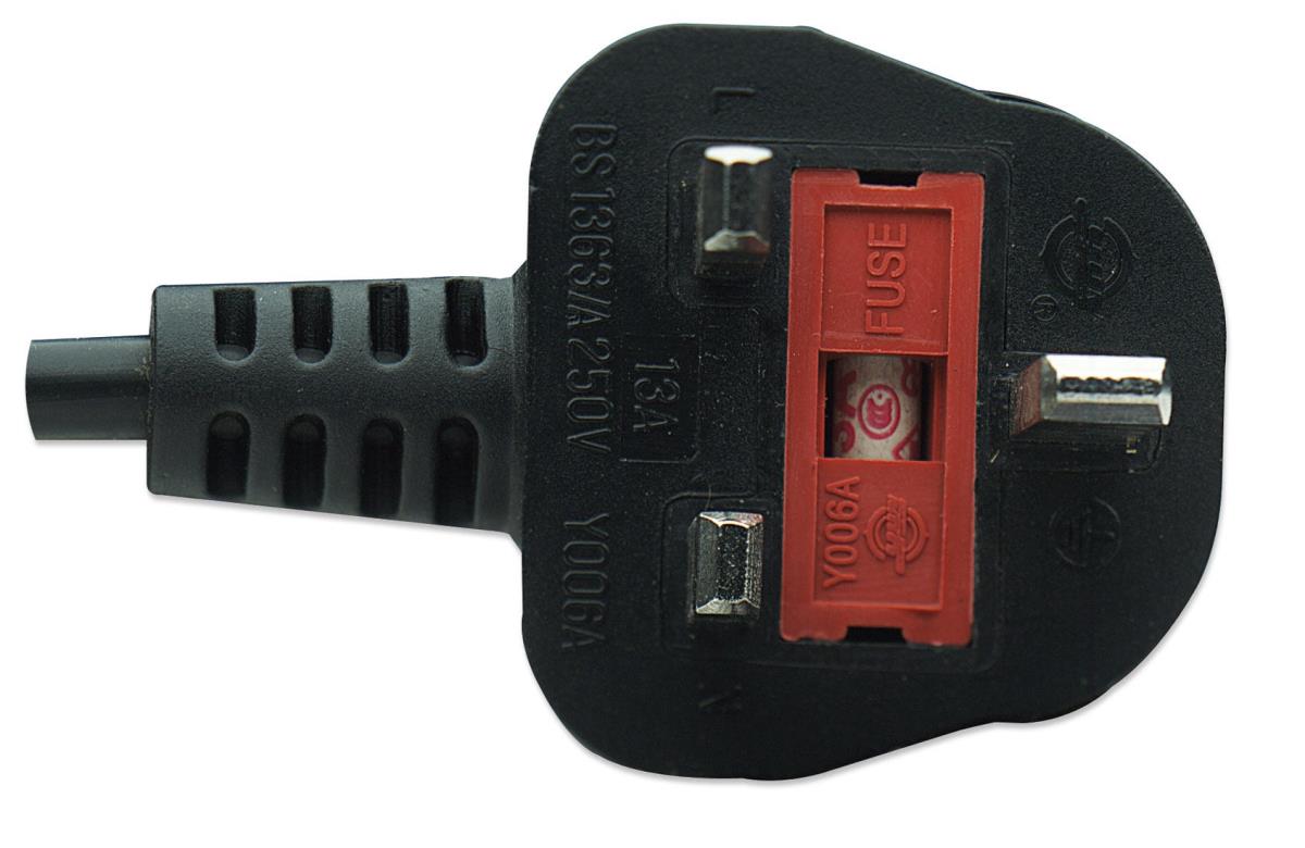 POWER CABLE/CORD UK 3PIN/C7 FEM thumbnail
