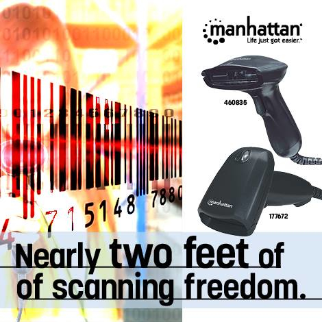 LONG RANGE CCD BARCODE SCANNER- thumbnail