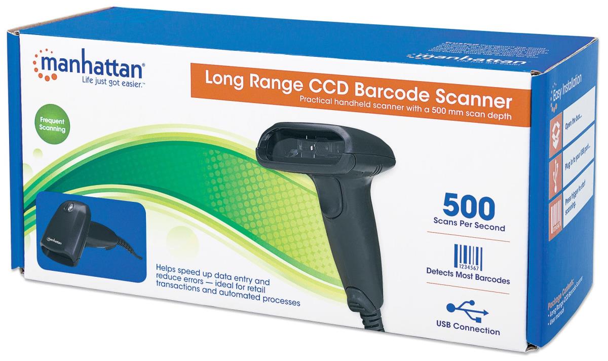 LONG RANGE CCD BARCODE SCANNER- thumbnail