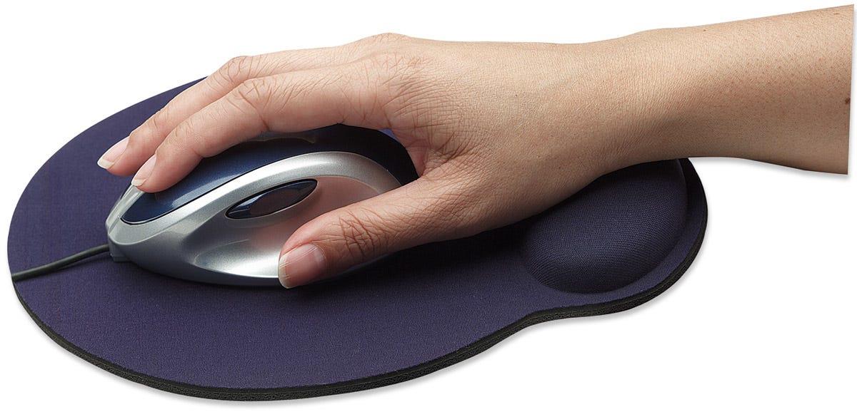 WRIST GEL SUPPORT PAD MOUSE MAT thumbnail