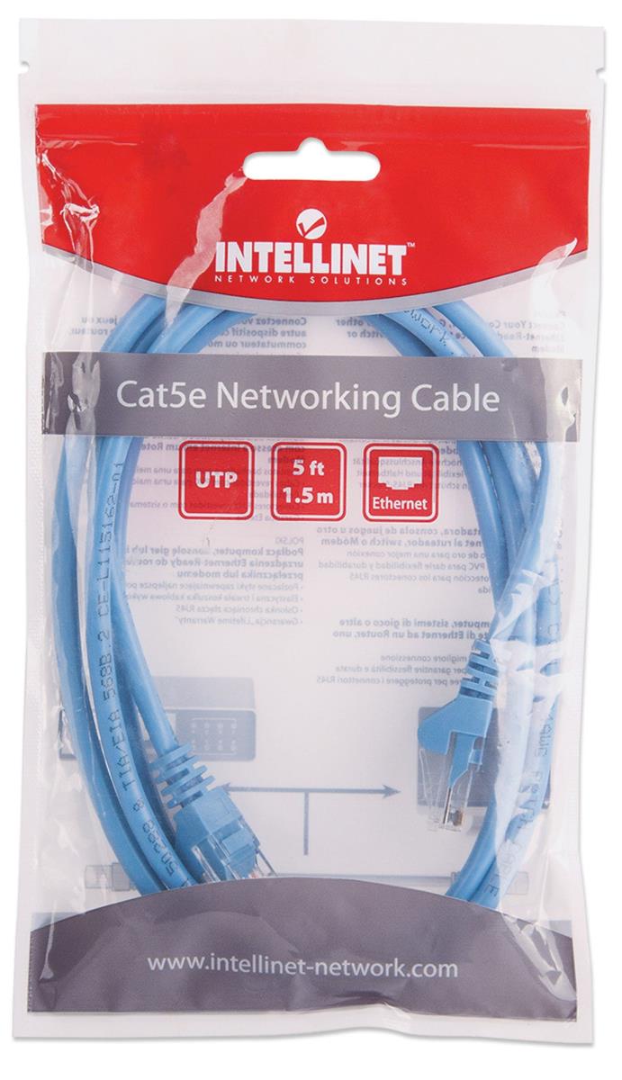 NETWORK CABLE CAT5E CCA 1.5M- thumbnail