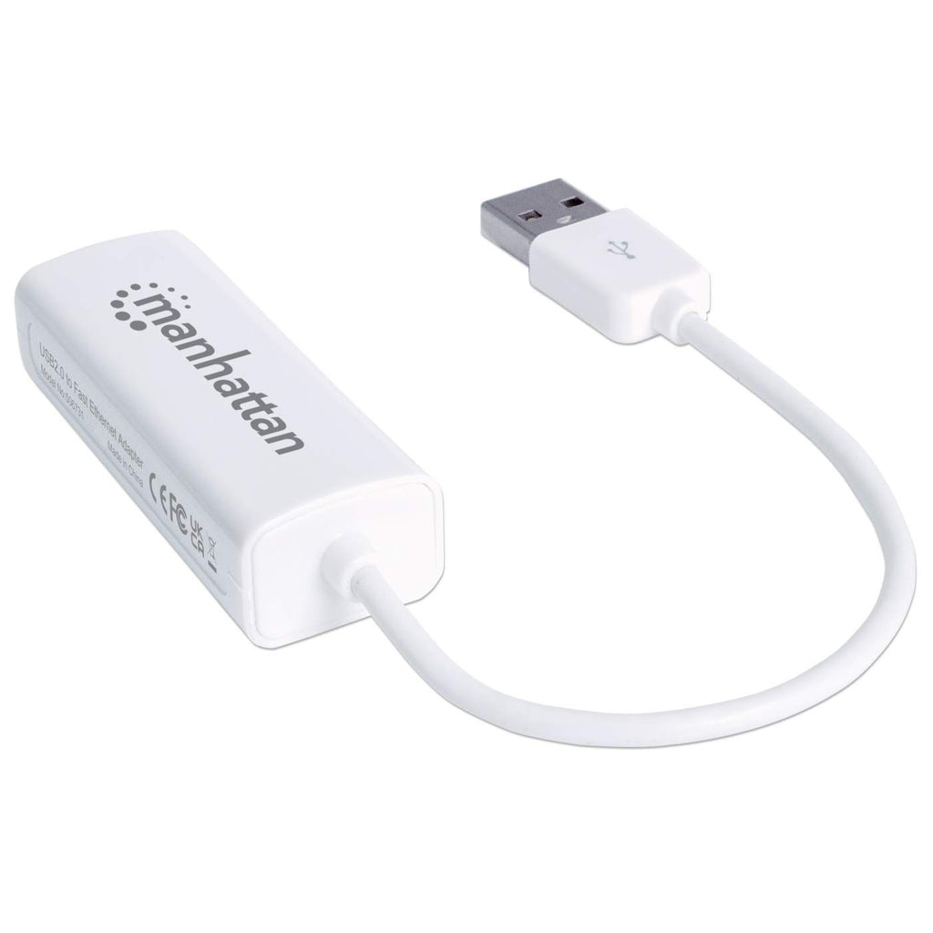 EU Product - USB Adapter USB 2.0 -> RJ45 Fast Ethernet    wei� thumbnail