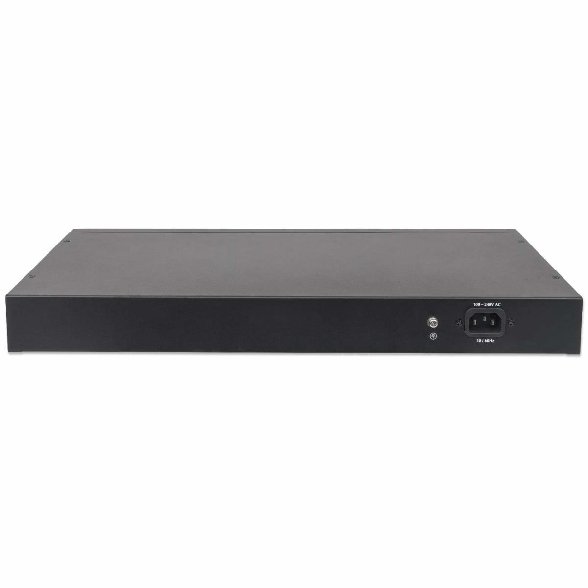 EU Product - Switch 24x GE Web-Managed SNMP 2xMini Gbic PoE+ thumbnail