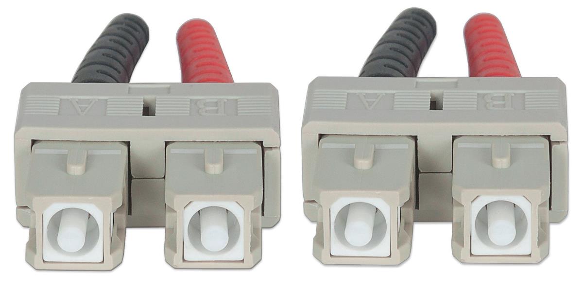 EU Product - LWL Anschlusskabel SC/SC 2m  Multimode OM3 aqua thumbnail