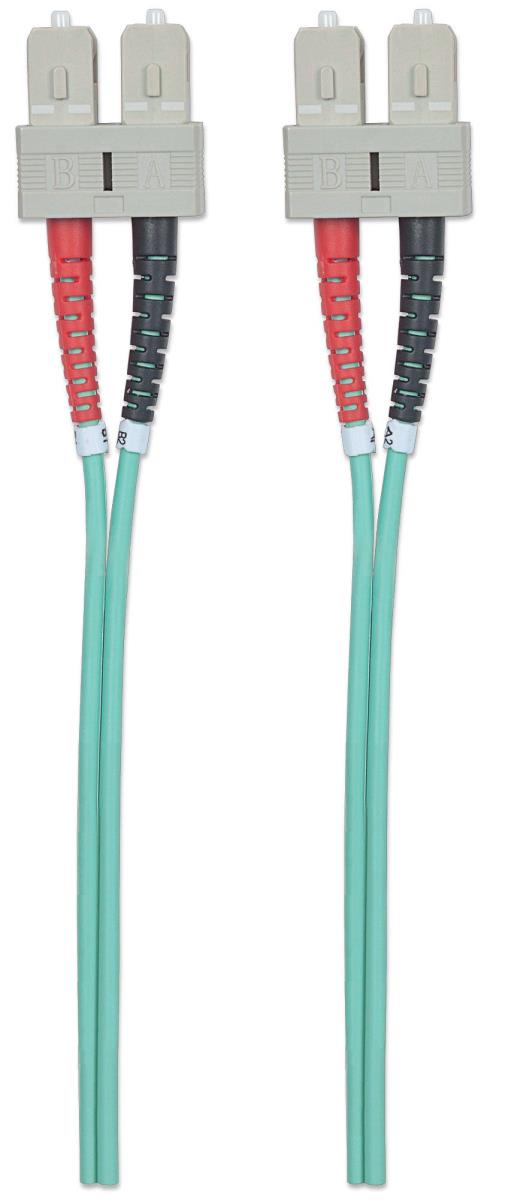 EU Product - LWL Anschlusskabel SC/SC 5m  Multimode OM3 aqua thumbnail