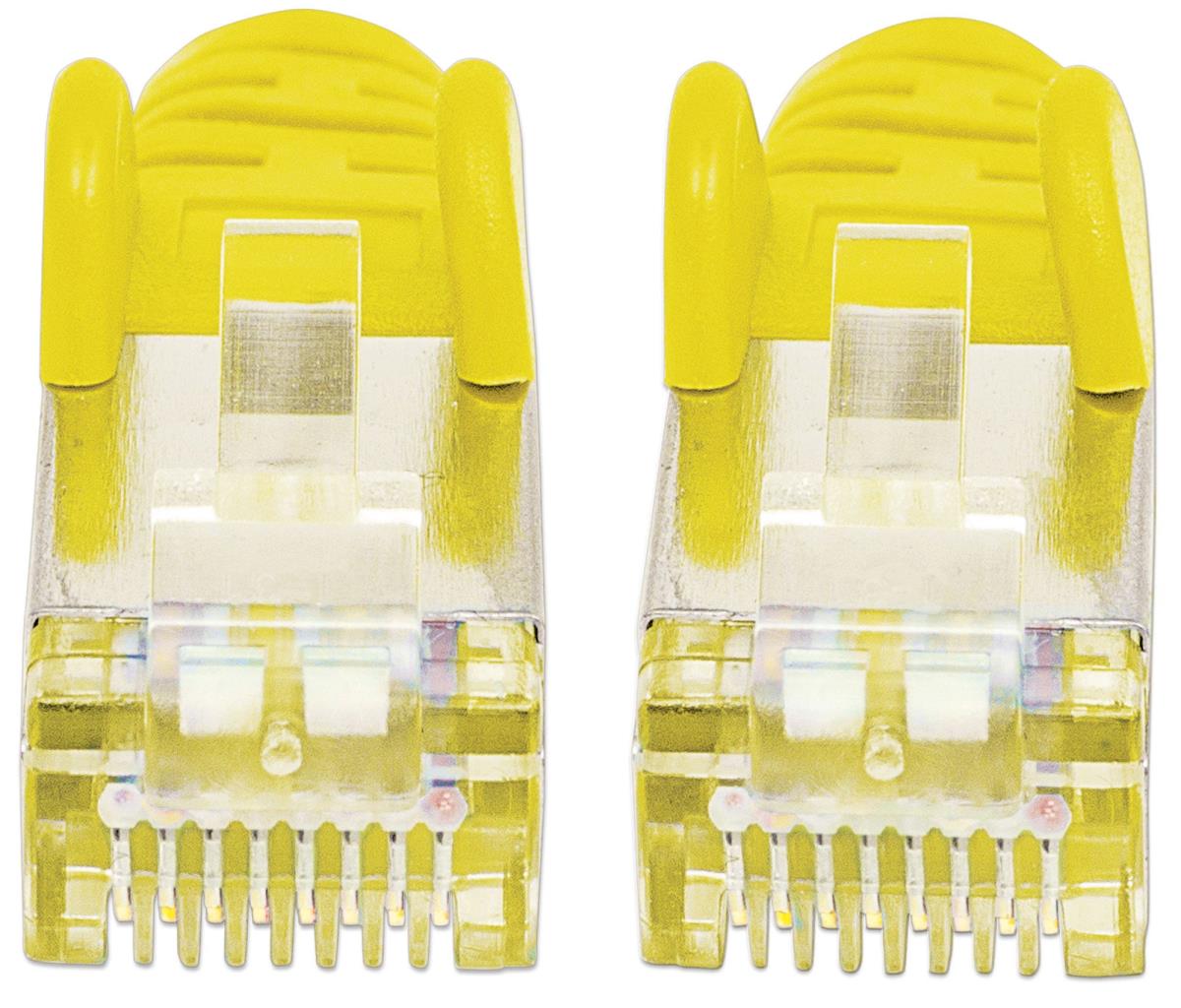 EU Product - Patchkabel Cat6A CU S/FTP LSZH 1.50m gelb thumbnail