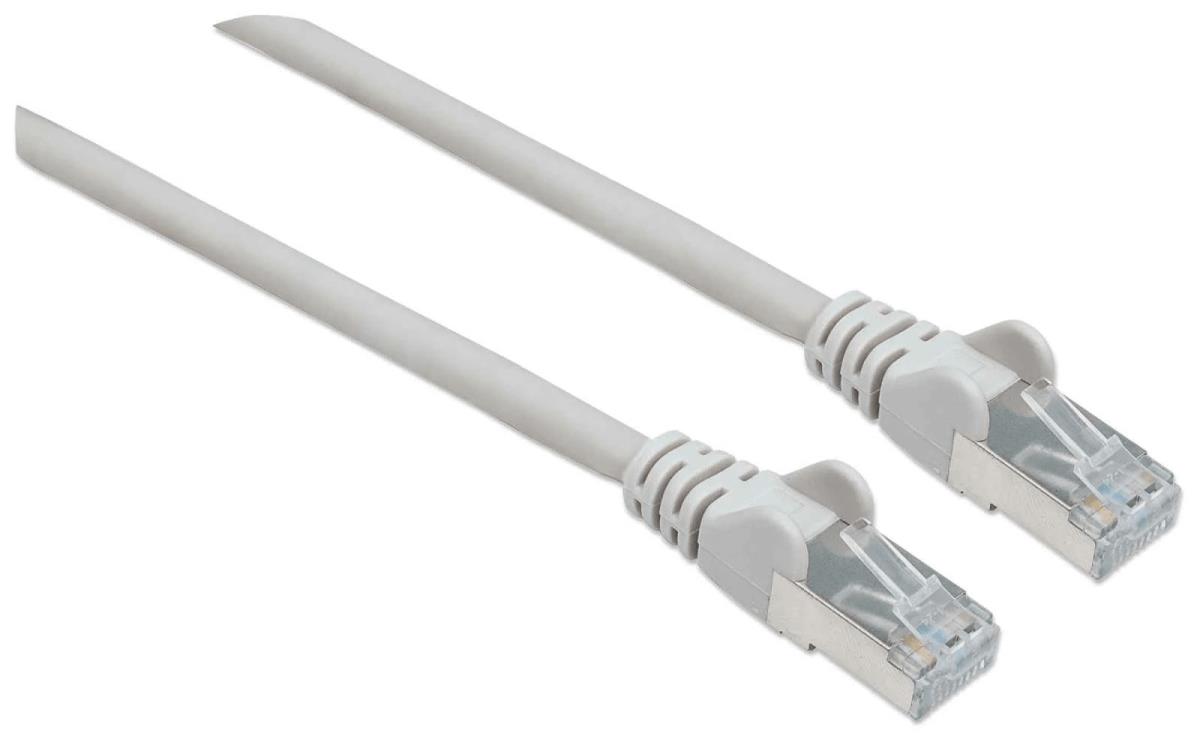 EU Product - Patchkabel Cat6a-Stecker/Cat7-Rohkabel 0,5m grau thumbnail