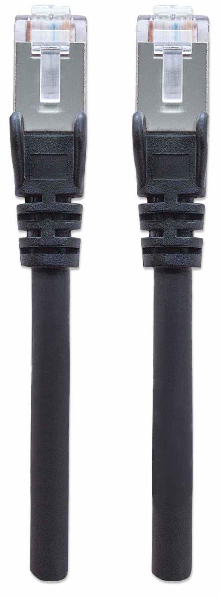 EU Product - Patchkabel Cat6a-Stecker/Cat7-Rohkabel 10m sw thumbnail