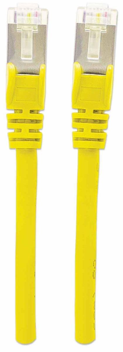 EU Product - Patchkabel Cat6a-Stecker/Cat7-Rohkabel 2m gelb thumbnail
